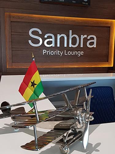 Sanbra Priority Lounge, Accra Kotoka International, Ghana
