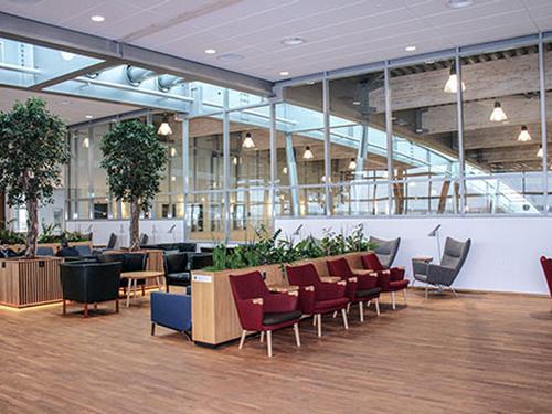 King Amlet Lounge At Billund Airport