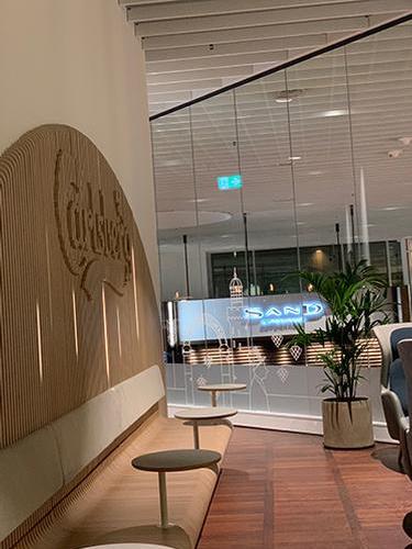 Carlsberg Aviator Lounge At Copenhagen Airport