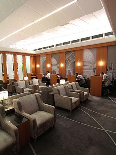 Del3 Plaza Premium Lounge Internationale Abfluge