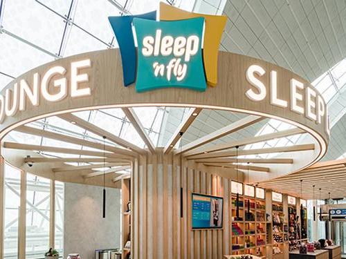 sleep ‘n fly - Salon, cabines d’affaires, douches et repos
