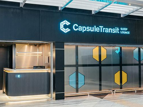 Capsule Transit Sleep Lounge